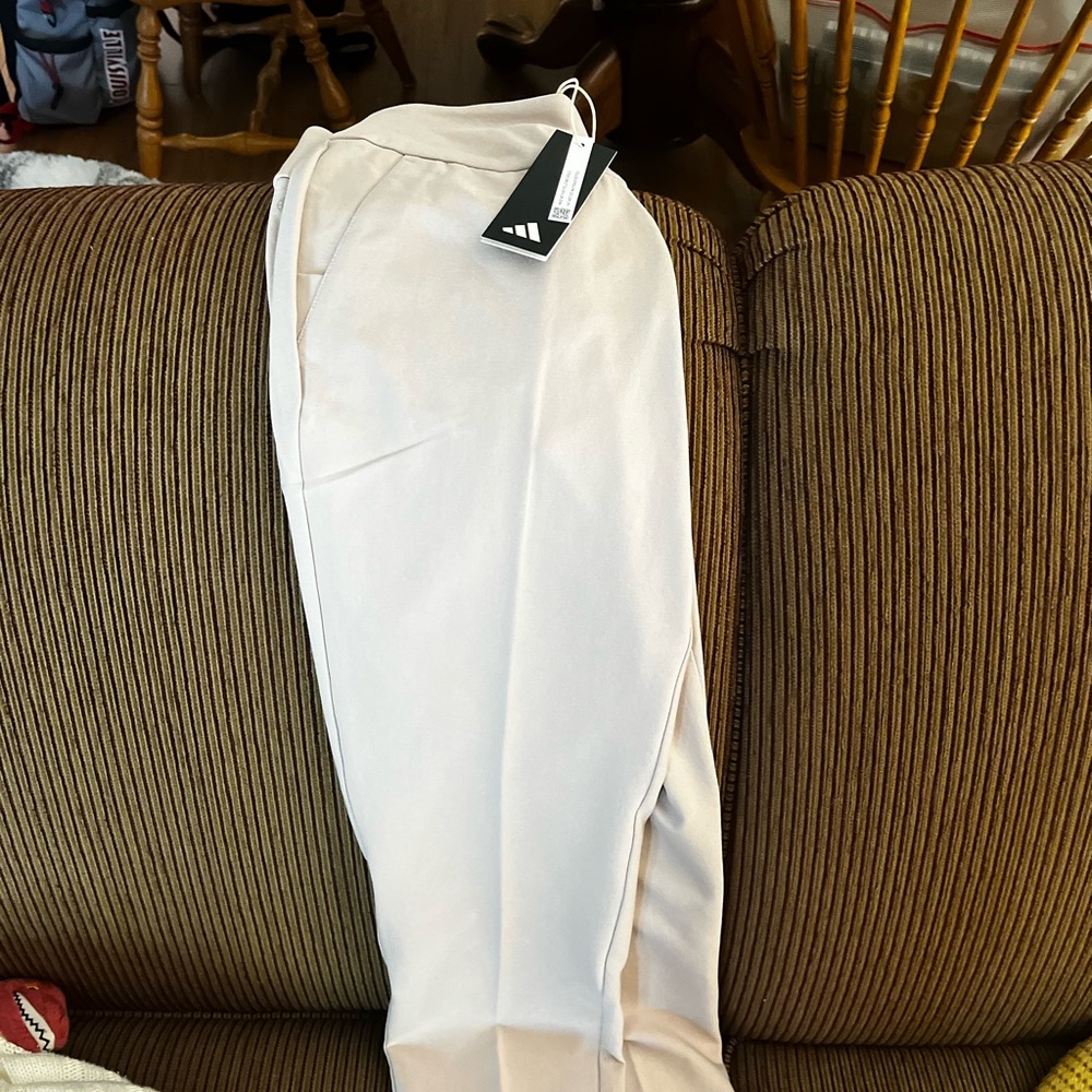 Adidas pull-up ankle pants